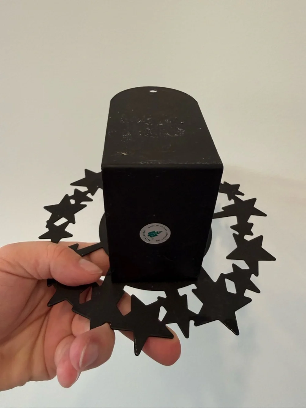 PartyLite Black Sun & Star Metal Wall Accents